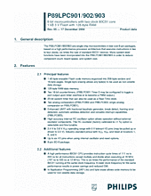 DataSheet P89LPC902 pdf